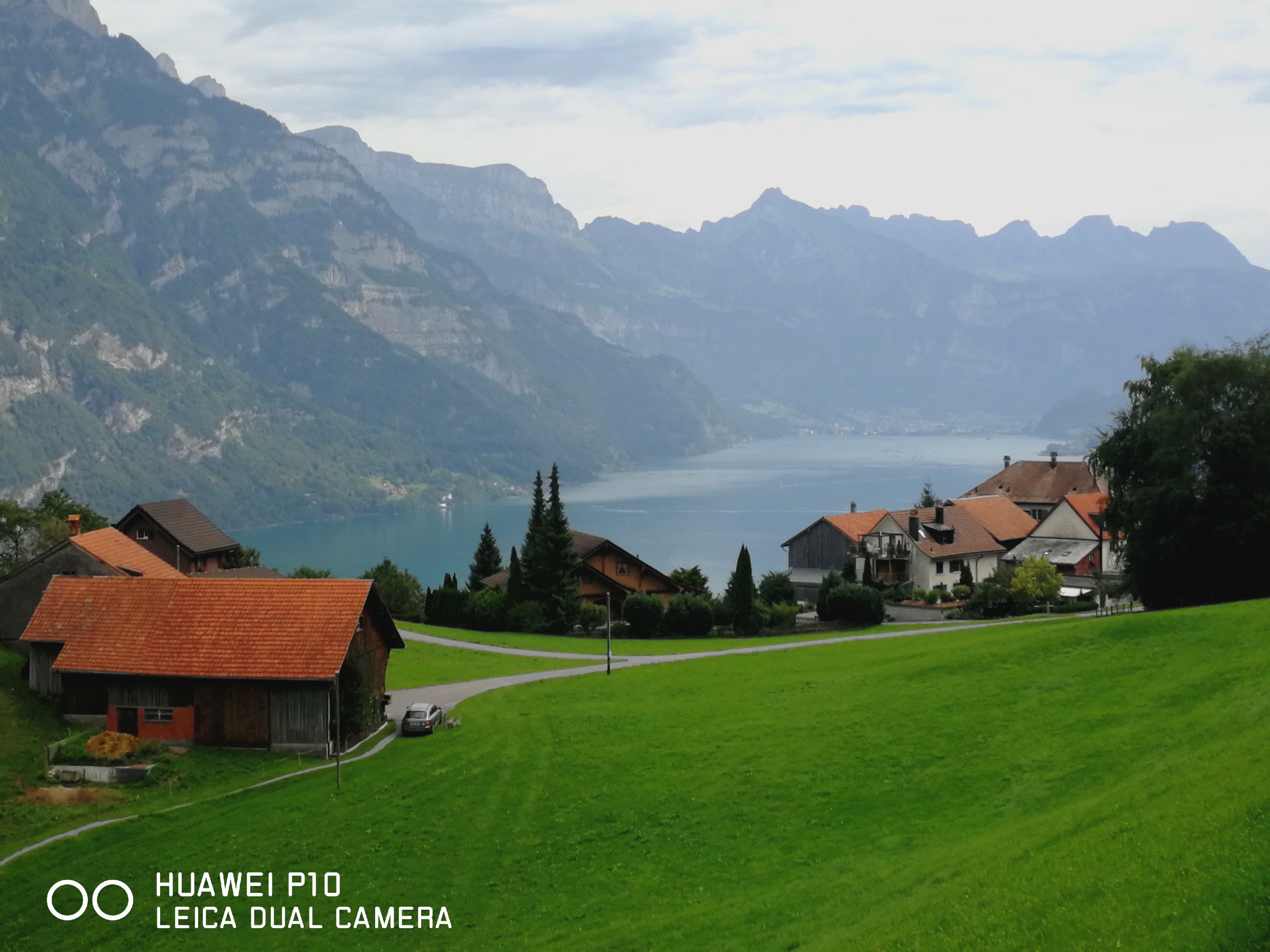 Der Walensee in der Schweiz